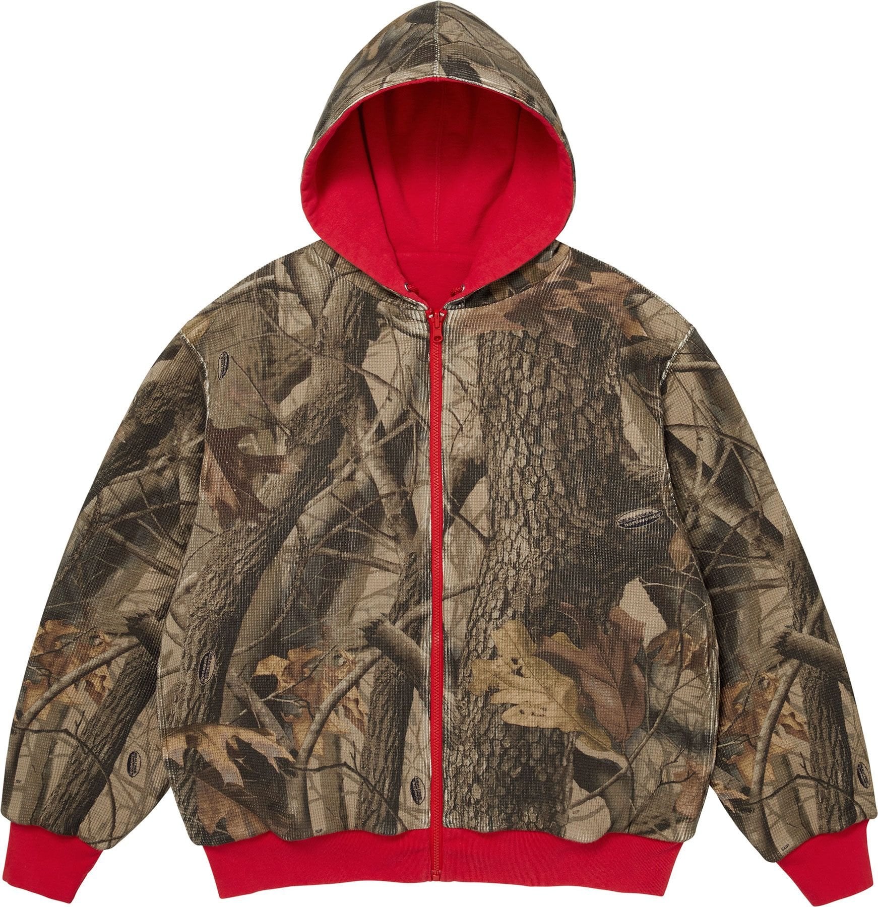Reversible Work Zip Up Hooded Sweatshirt view 3